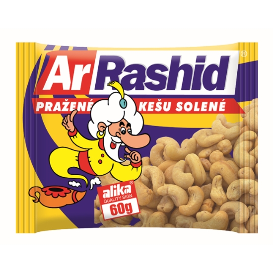 Obrázek Kešu pražené solené 60 g
