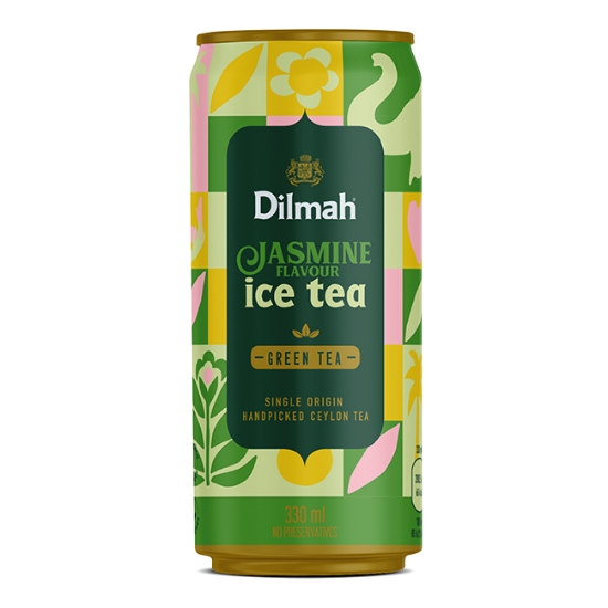 Obrázek Dilmah Green Ice Tea Jasmine 0,33L / 24 ks