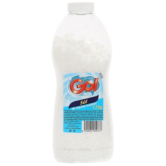 Obrázek Sůl do myček na nádobí  GO 1,5 kg