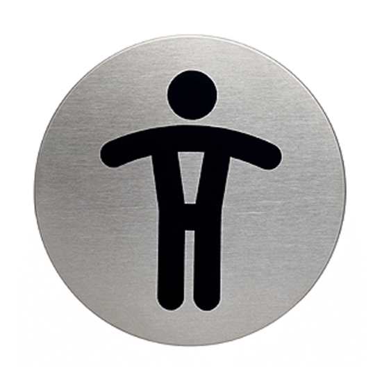 Obrázek Piktogram informační "WC Páni"