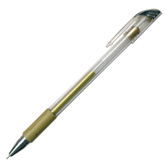 Obrázek Pero kuličkové Ico Gel Pen - zlatá