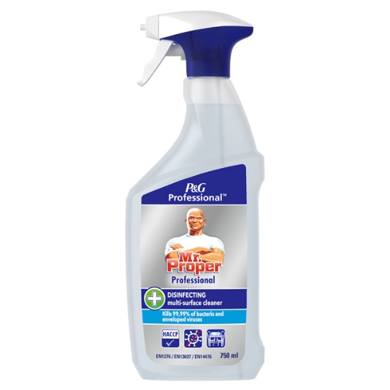 Obrázek Mr.PROPER Professional víceúčelový dezinfekční prostředek 750 ml