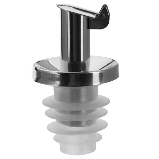 Obrázek Nálevka na olej s kovovým víčkem, silikonová INOX ÖL-SPEZIAL