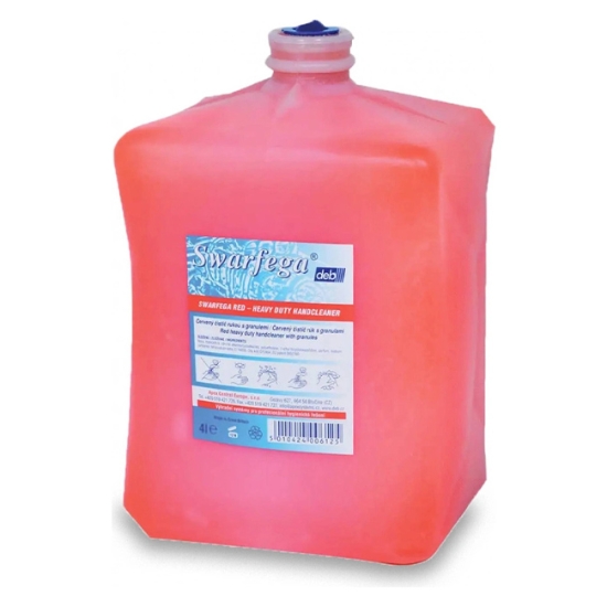 Obrázek Pasta na ruce s granulemi SWARFEGA RED, 4L