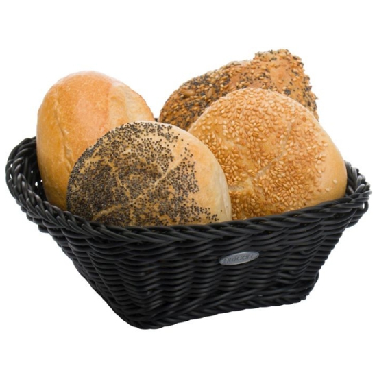 Obrázek Košík čtvercový COOLORISTA 19 x 19 x 7,5 cm - černý