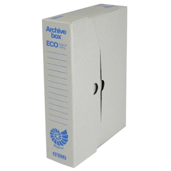 Obrázek Box archivační Economy modrý 325 x 240 x 75 mm