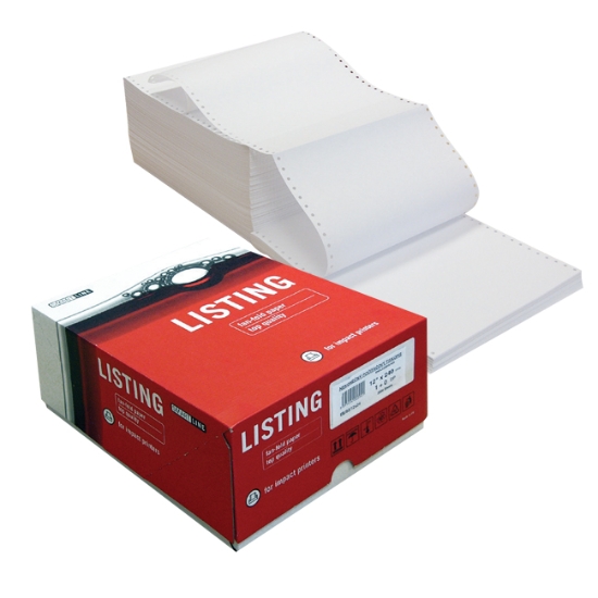 Obrázek Papír tabelační 240 x 12" 1+3 NCR s PP - 500 listů