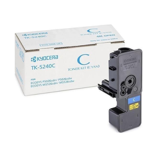 Obrázek Kyocera originální toner TK-5240C, cyan, 3000str., 1T02R7CNL0