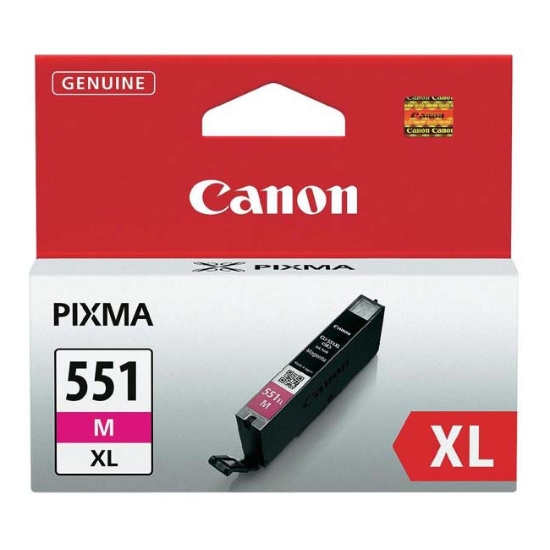 Obrázek Canon originální ink CLI551M XL, magenta, 11ml, 6445B001
