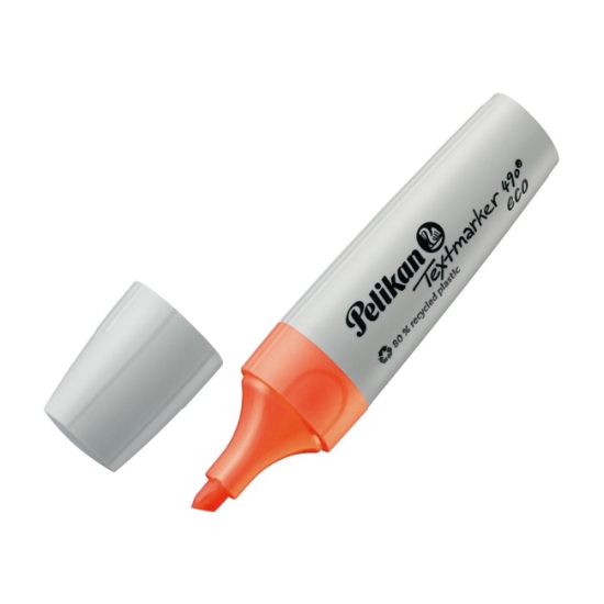 Obrázek Zvýrazňovač PELIKAN Textmarker 490 eco NEON oranžová