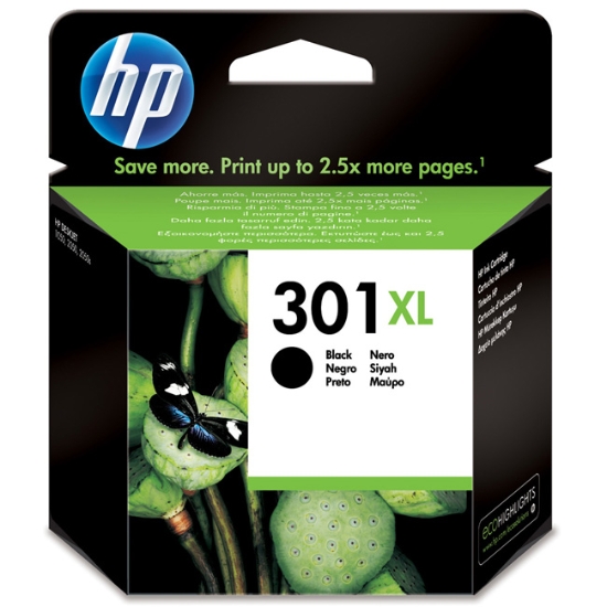 Obrázek HP originální ink CH563EE č.301XL, black 