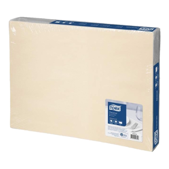 Obrázek Prostírání TORK Advanced - 31x42 cm 1 vrstvé - krémová / 500 ks