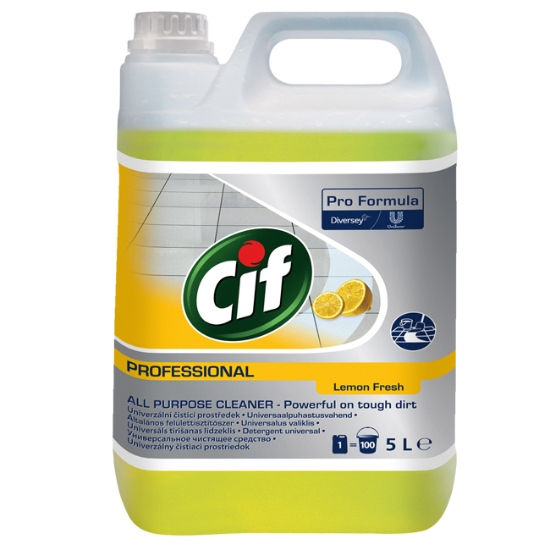 Obrázek CIF All Purpose Cleaner Lemon Fresh, 5 l - univerzál