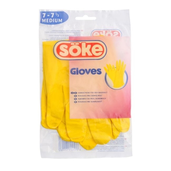 Obrázek Rukavice gumové vel. M / 1 pár v balení