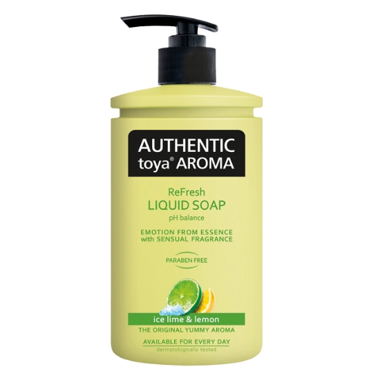 Obrázek Tekuté mýdlo AUTHENTIC ice lime & lemon 400ml