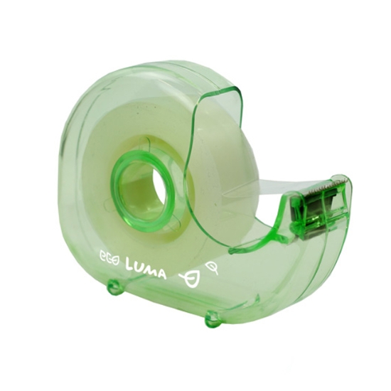 Obrázek Lepící páska transparentní  + odvíječ 18mm x 33m ECO LUMA mix