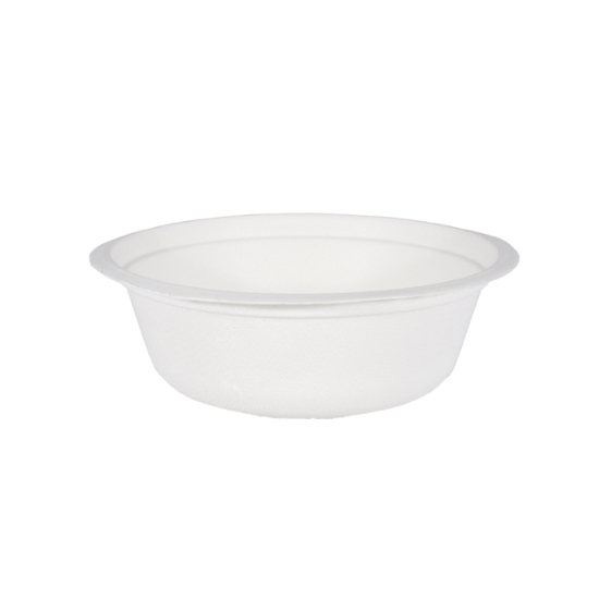Obrázek Miska kulatá BIO cukrová třtina 300 ml, Ø 15 x 4,5 cm /50 ks
