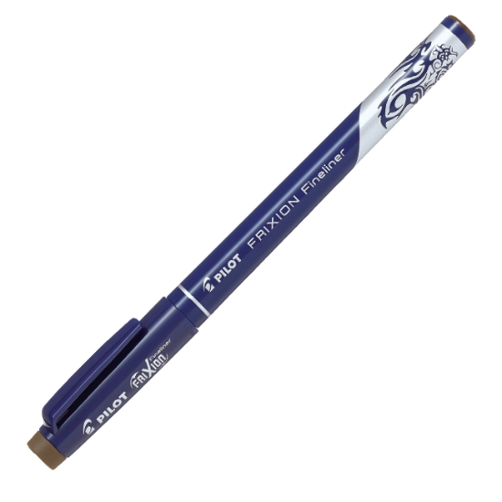 Obrázek Gumovací liner Pilot FriXion Fineliner- hnědá