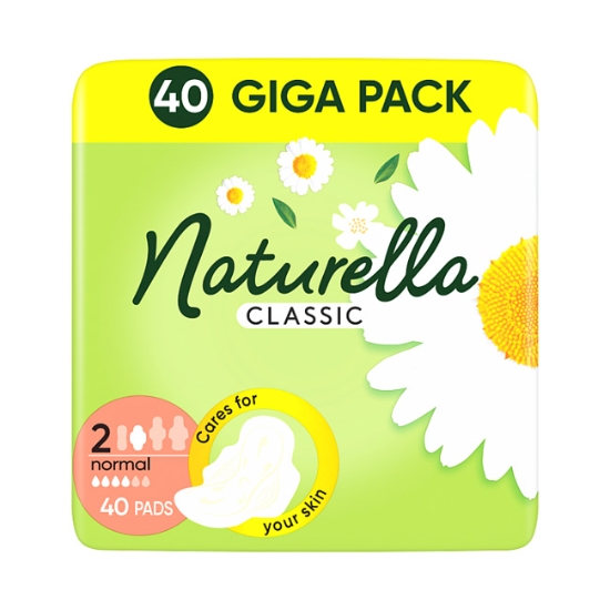 Obrázek Vložky dámské hygienické Naturella Classic Normal / 40 kusů