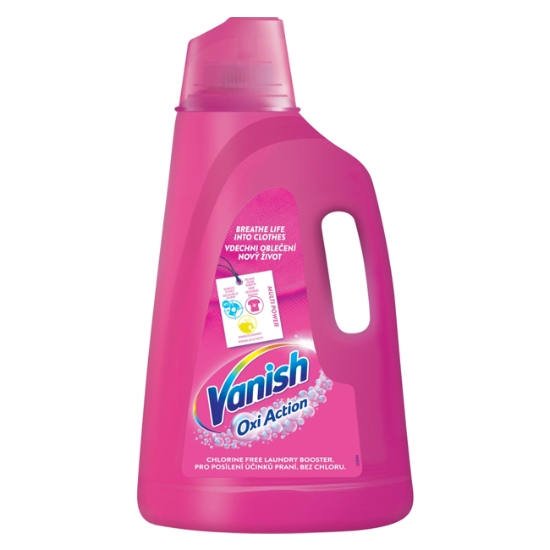 Obrázek Vanish Oxi Action tekutý odstraňovač skvrn, 4 l