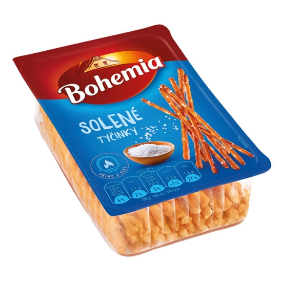 Obrázek Tyčinky slané Bohemia 80 g