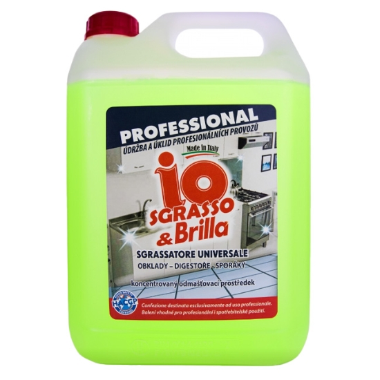 Obrázek Čisticí prostředek IO SGRASSO & Brilla 5 L