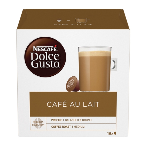 Obrázek Nescafé DG Café Au Lait / 16 ks