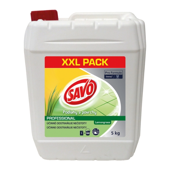 Obrázek Čistič SAVO Profi Univerzal Lemongrass, 5 kg 