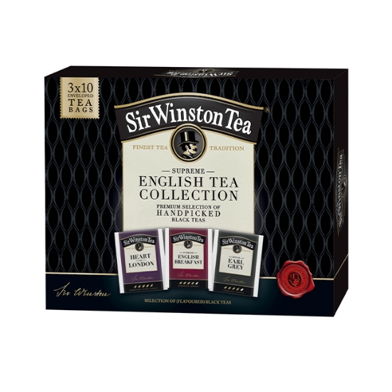 Obrázek Kolekce černých čajů Sir Winston 55g
