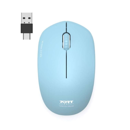 Obrázek Bezdrátová myš PORT CONNECT - azurová