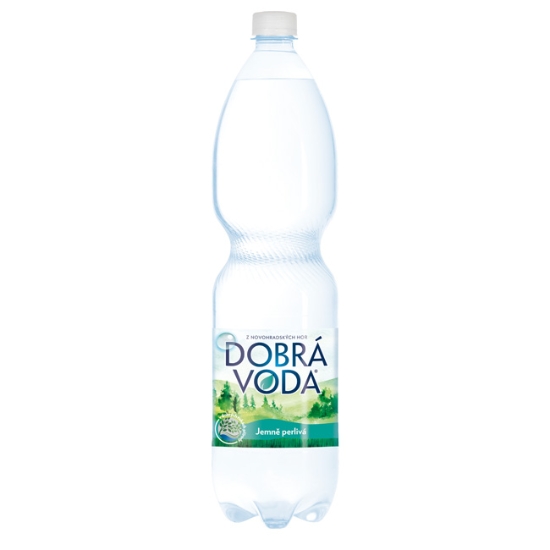 Obrázek Dobrá voda jemne perlivá - prírodná 1,5 l / 6 ks