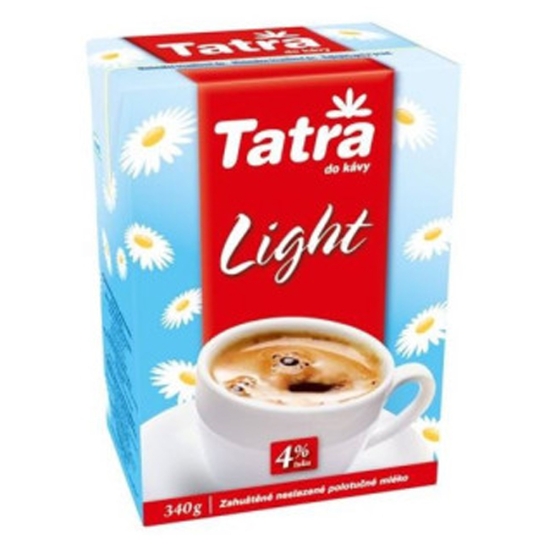 Obrázek Mléko zahuštěné neslazené Tatra Light 4% 340 g