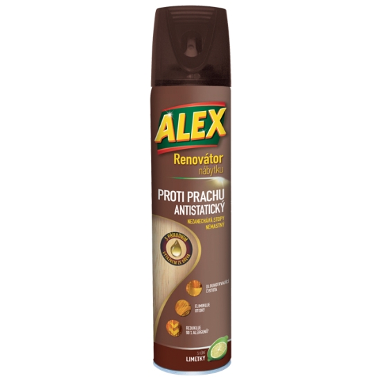 Obrázek Prostředek proti prachu ALEX renovátor aerosol 400 ml 