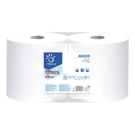 Obrázek Papírové utěrky PAPERNET Special Wiper Roll, 760útr. 25,6 x 30,5 cm / 232 m-(402059)