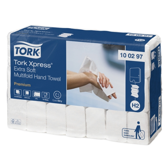 Obrázek Ručníky papírové  Z-Z TORK Xpress Multifold Soft Premium - 2100 ks