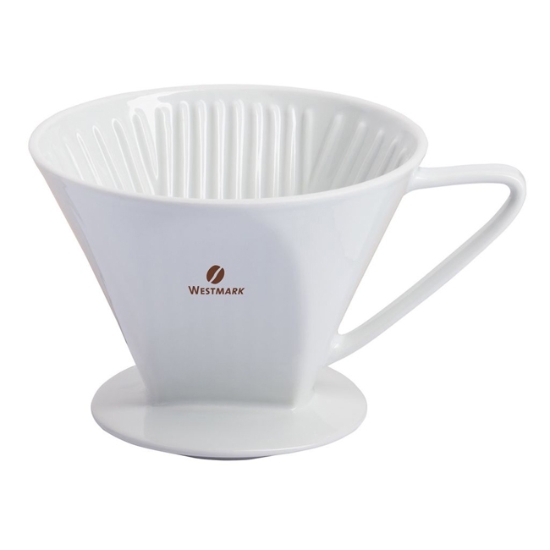Obrázek Filtr na 4 šálky, porcelánový BRASILIA