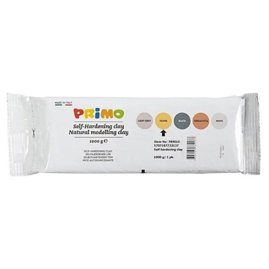 Obrázek Samotvrdnoucí hmota Primo, okrová, 1 000 g