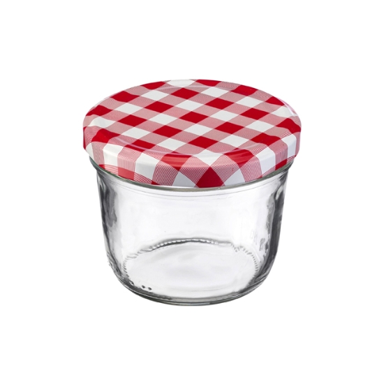 Obrázek Sada sklenic se šroubovým uzávěrem 230 ml, ø 82 mm / 6 ks