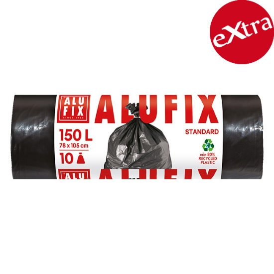 Obrázek Pytel do koše PREMIUM 75 x 105 cm 150 l / 10 ks
