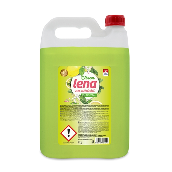 Obrázek Prostředek na nádobí LENA 5 kg - citron