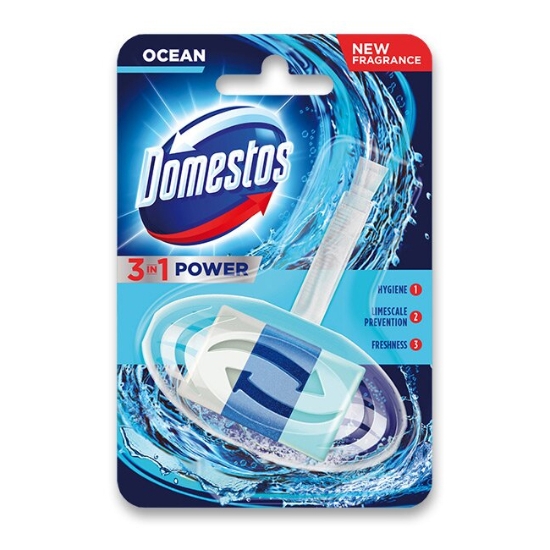 Obrázek DOMESTOS WC blok Atlantic 3 v1 40 g