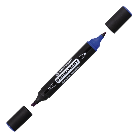 Obrázek Popisovač Centropen 1666 – Double Marker - modrá