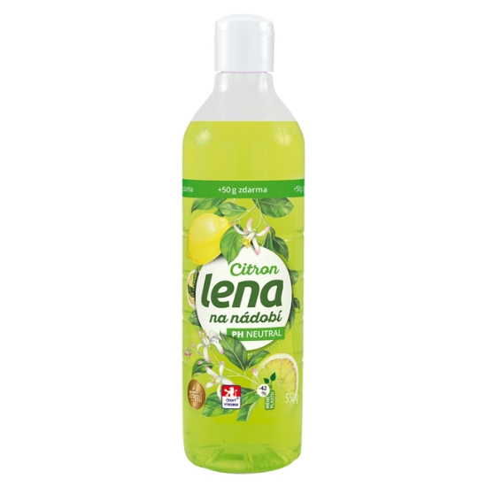 Obrázek Prostředek na nádobí LENA 550 g - citron