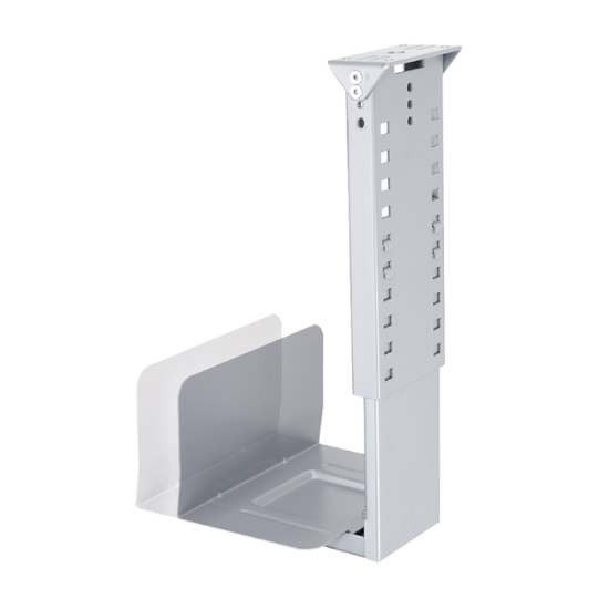Obrázek PC holder pod stolovou desku pevný - šedá