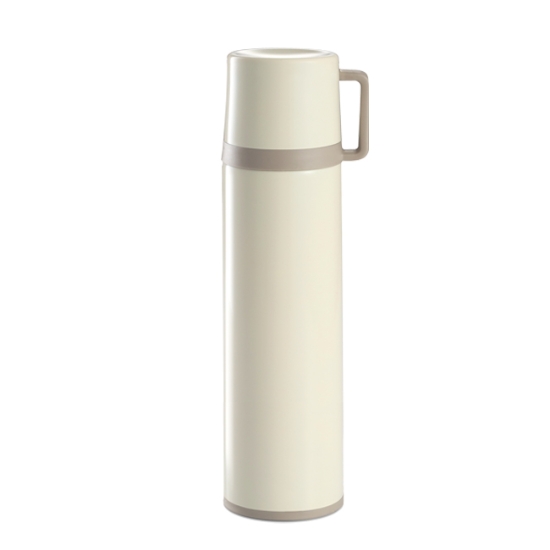 Obrázek Termoska s hrnkem - CONSTANT CREAM 1 l nerez