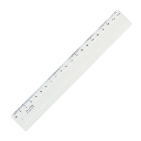 Obrázek Pravítko 20 cm - transparentní
