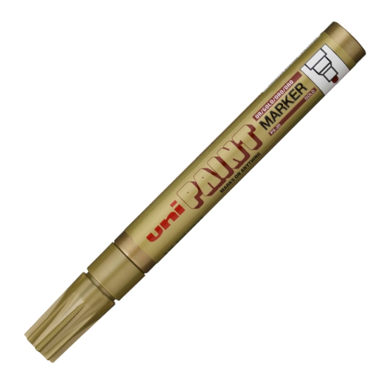Obrázek Popisovač UNI PX 20 PAINT lakový - zlatá