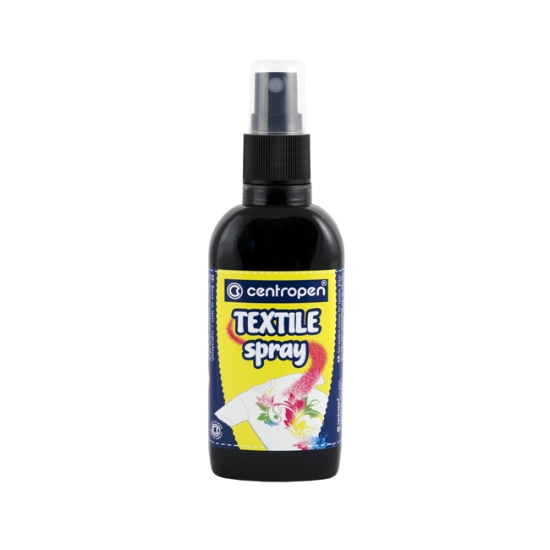 Obrázek Spray na textil CENTROPEN 1139 s rozprašovačem 110 ml - černá