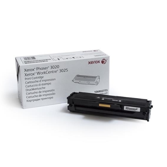 Obrázek Xerox originální toner 106R02773, black, 1500str., Xerox 3020,3025