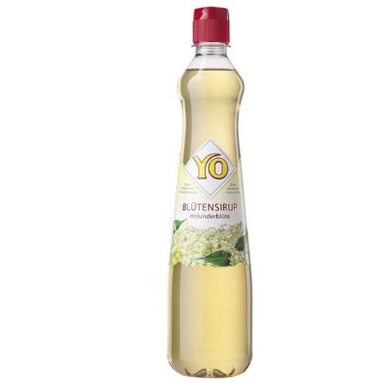 Obrázek Sirup YO černý bez 0,7 l
